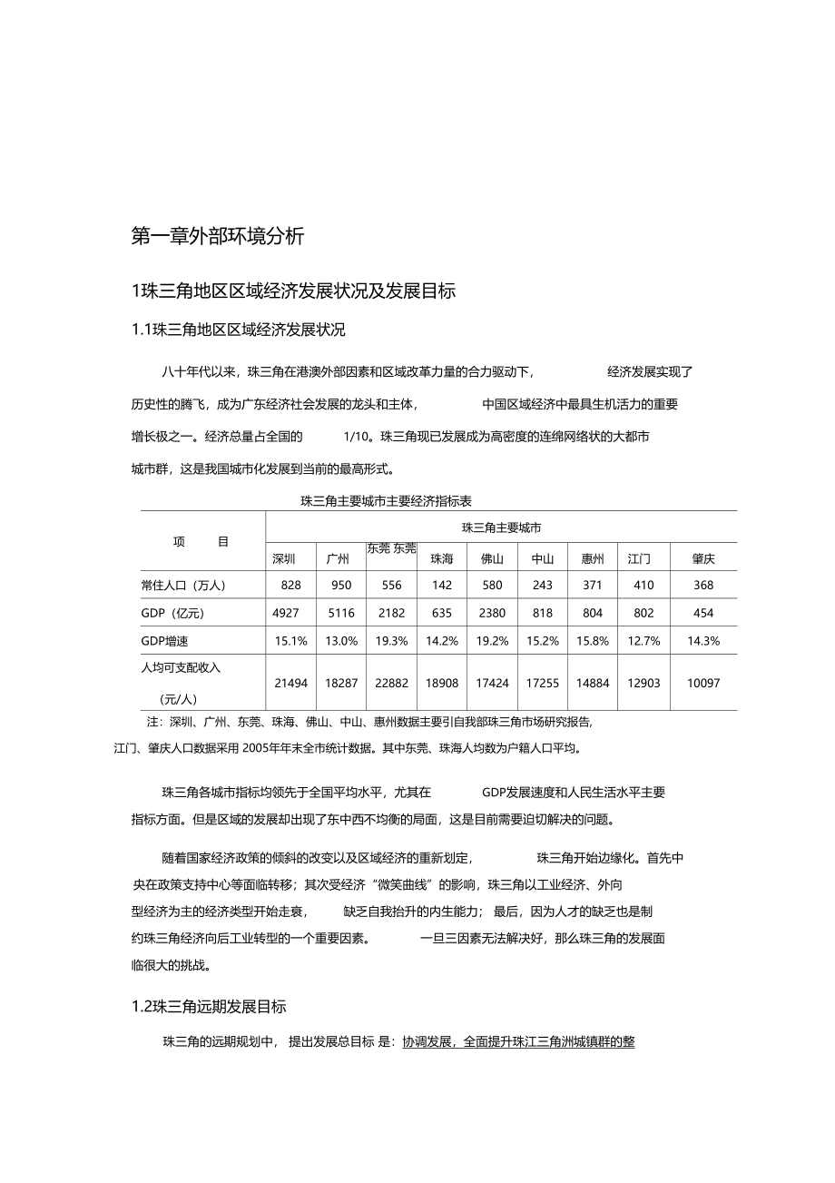 金地集团深圳公司战略规划报告9_第5页