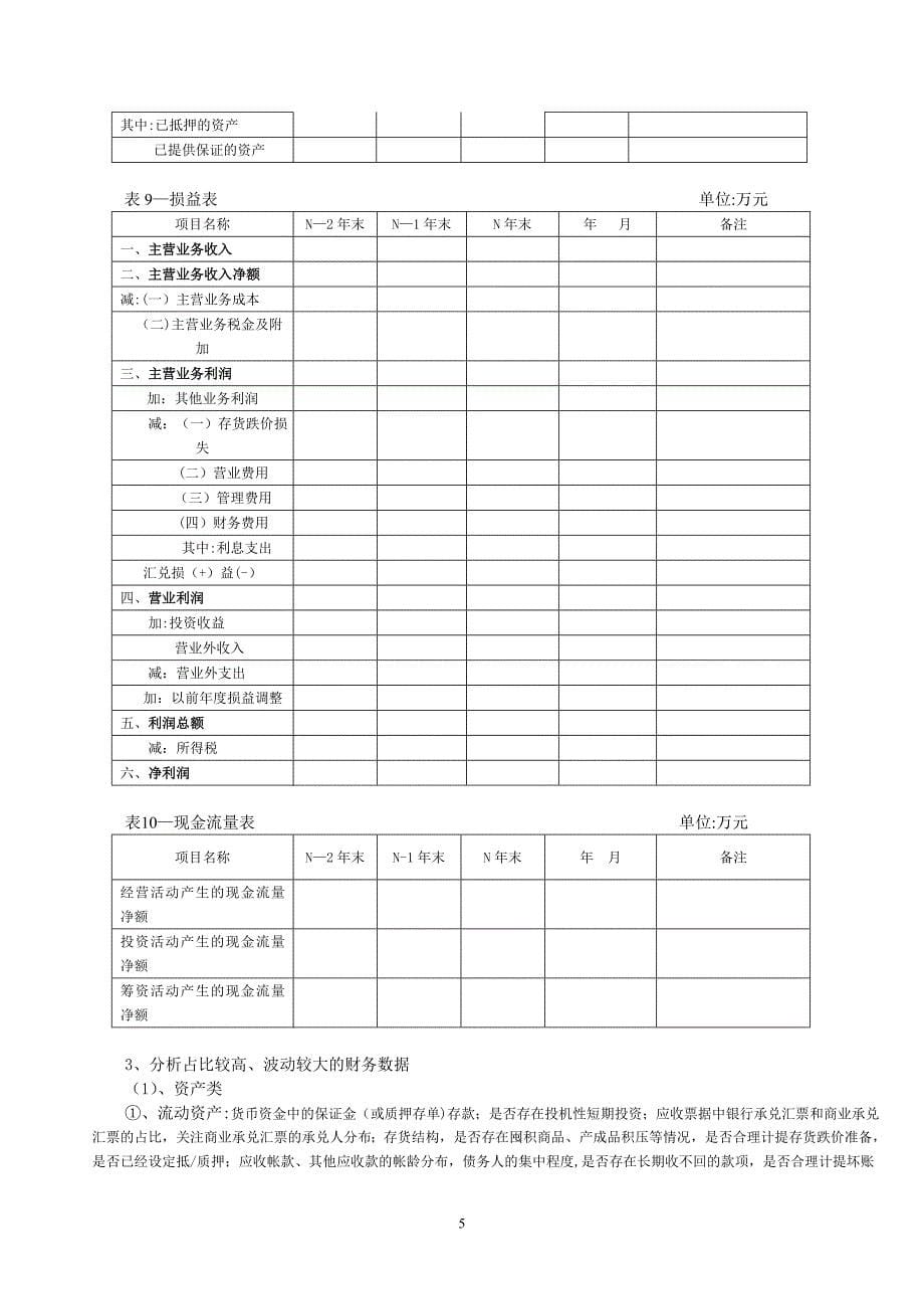 建筑类企业授信调查报告基础模版(2013年修订)_第5页