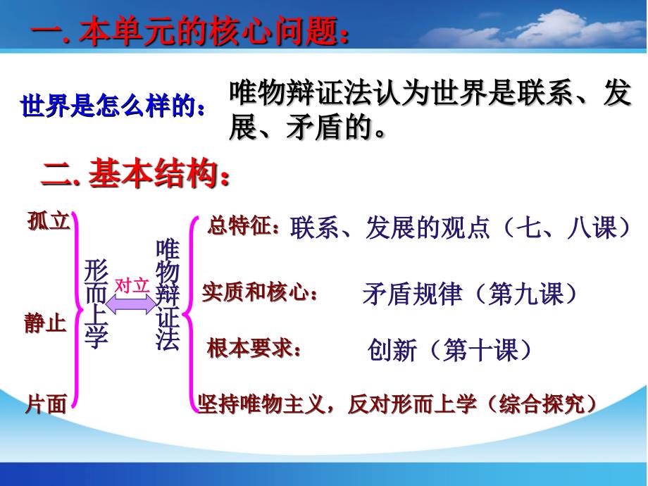 温江中学高级高三一轮复习生活与哲学第三单元联系发展观课件_第4页