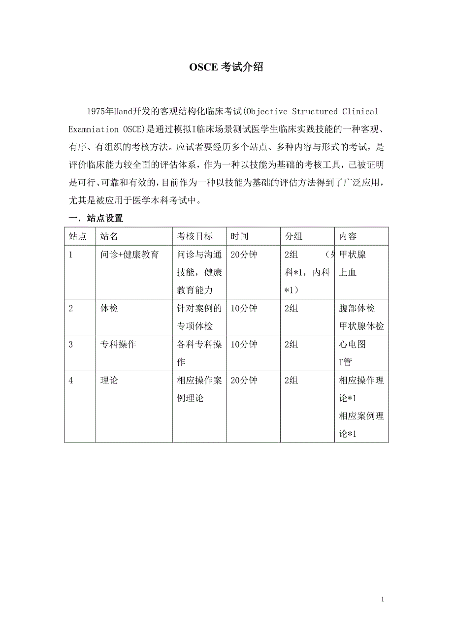 OSCE考试介绍-【精编】_第1页