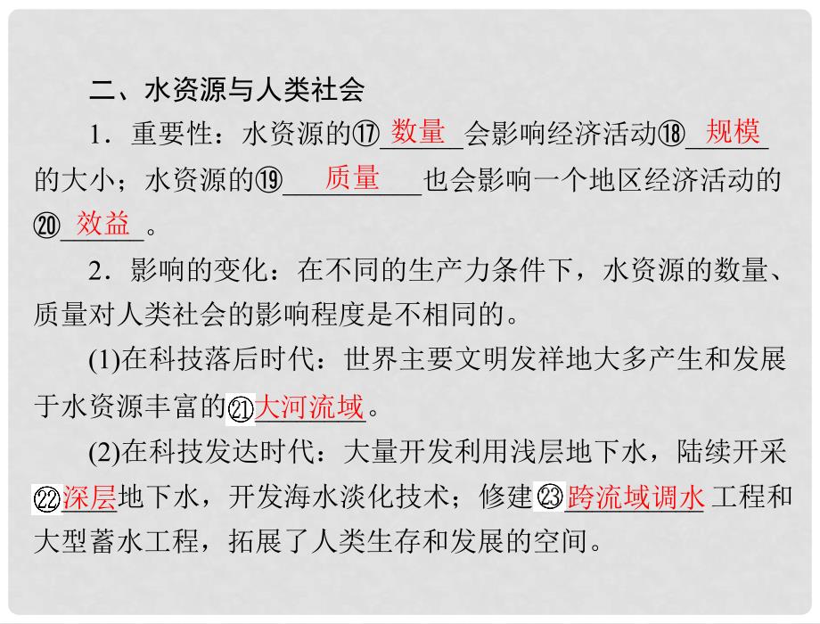 高中地理 第三章 第三节 水资源的合理利用课件 新人教版必修1_第4页