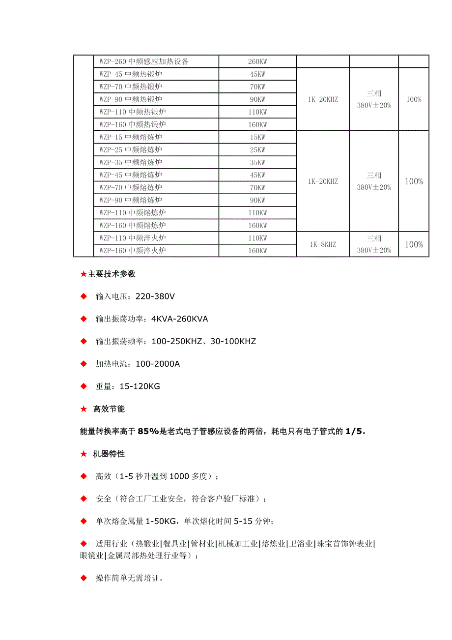 概述永达牌系列微型高中频感应加热电源(焊机)_第4页