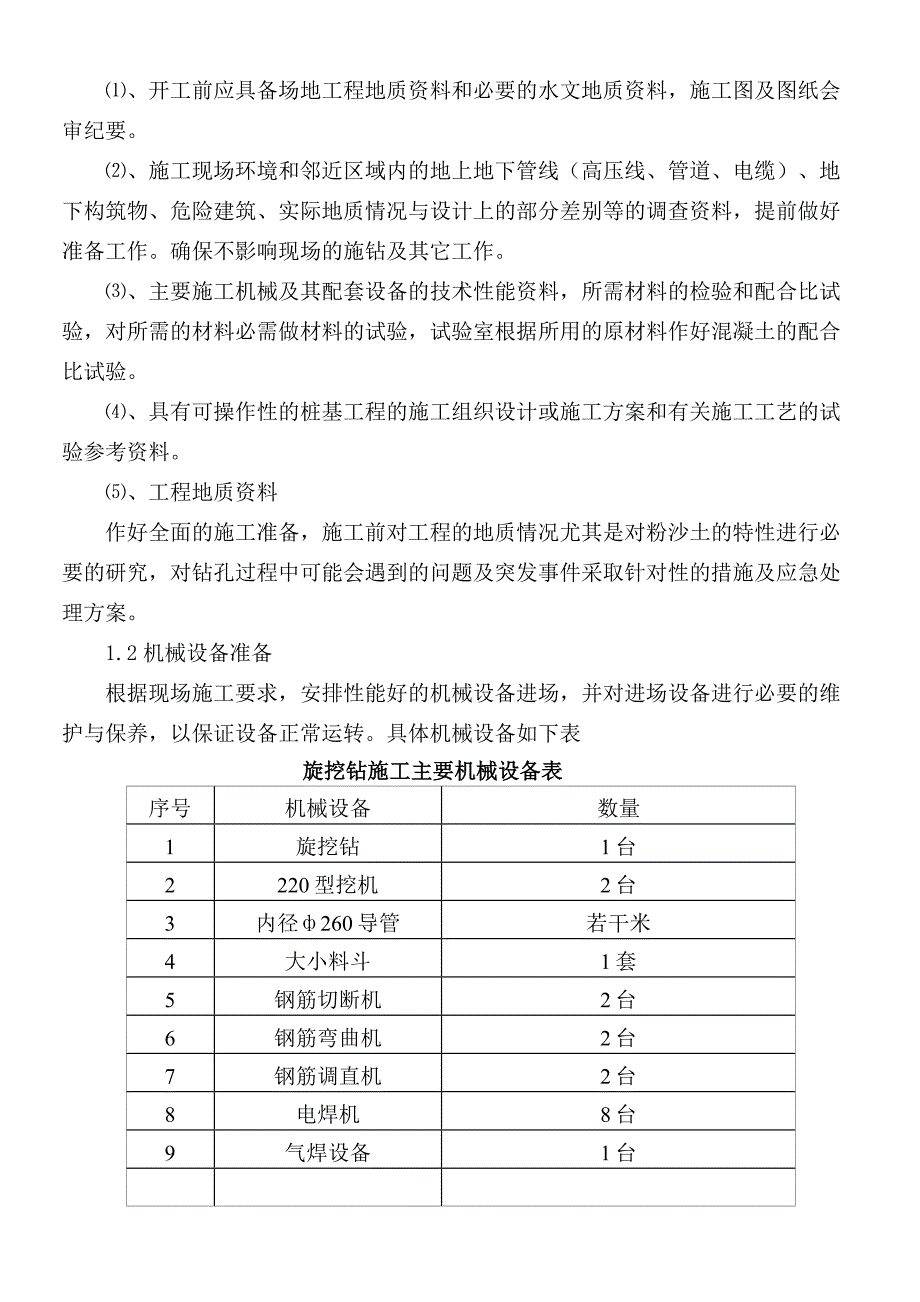 干挖法旋挖桩施工方案_第4页