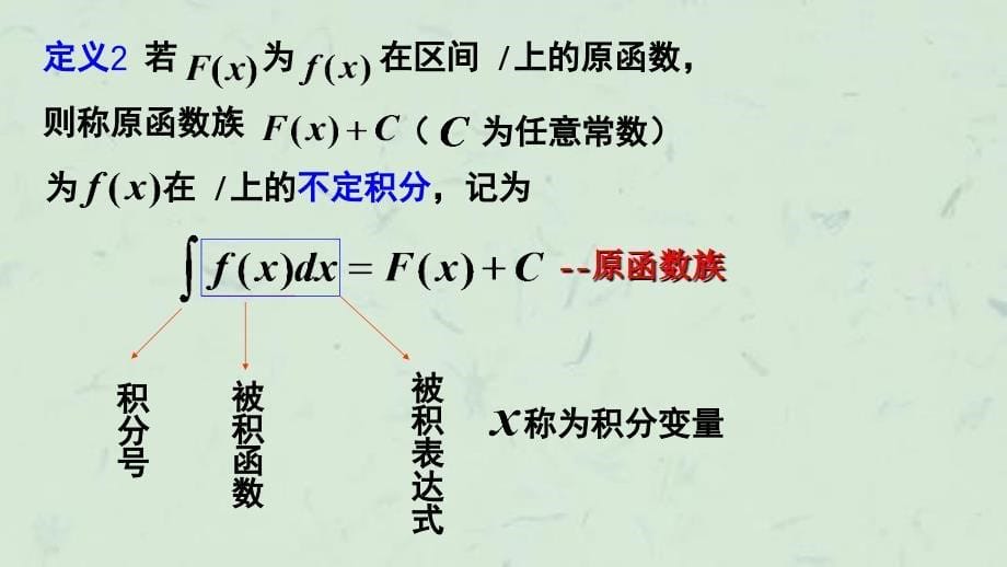 原函数与不定积分的概念课件_第5页