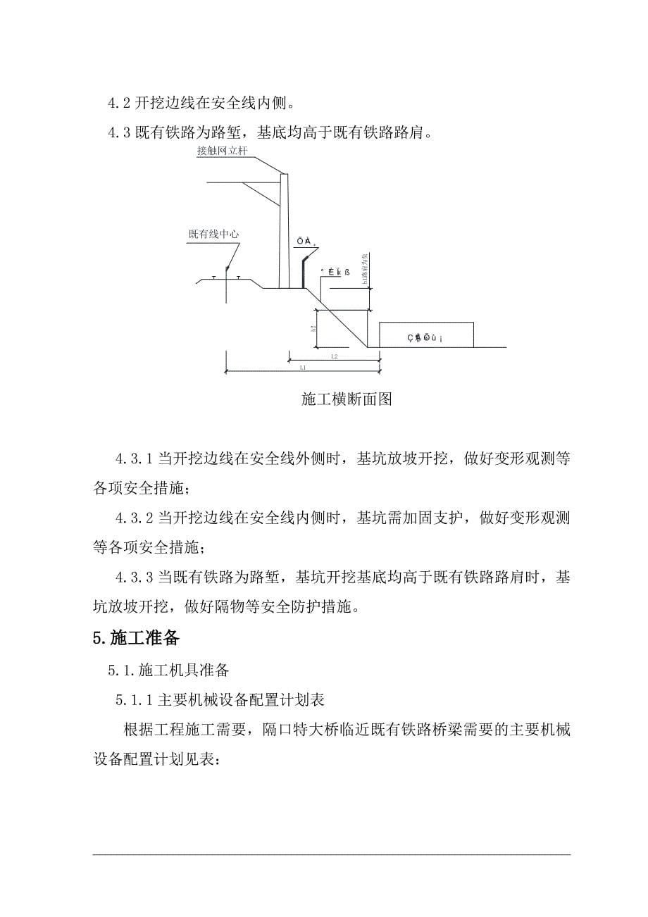 临近既有线桥梁施工方案自编_第5页