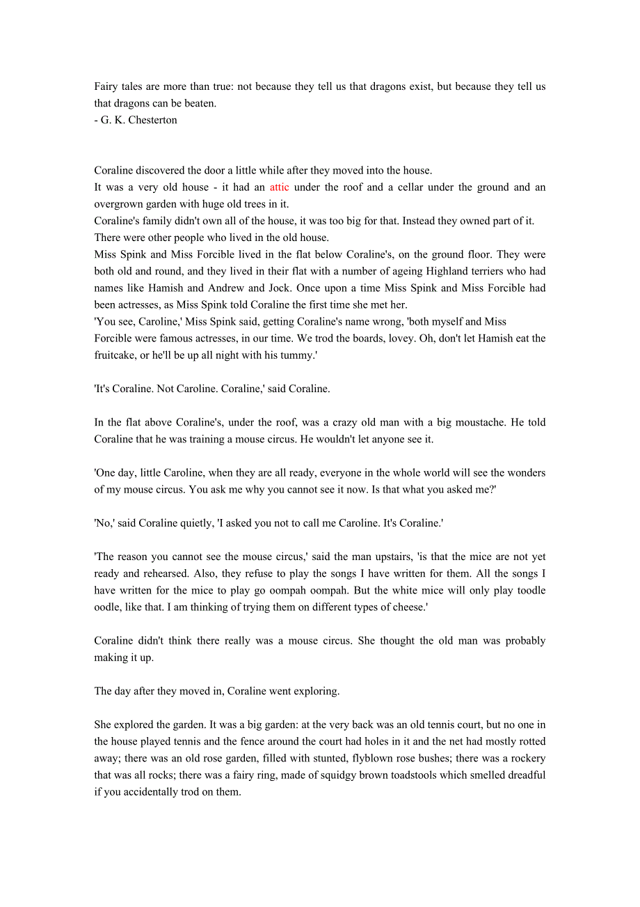 Coraline英文版NeilGaiman_第1页