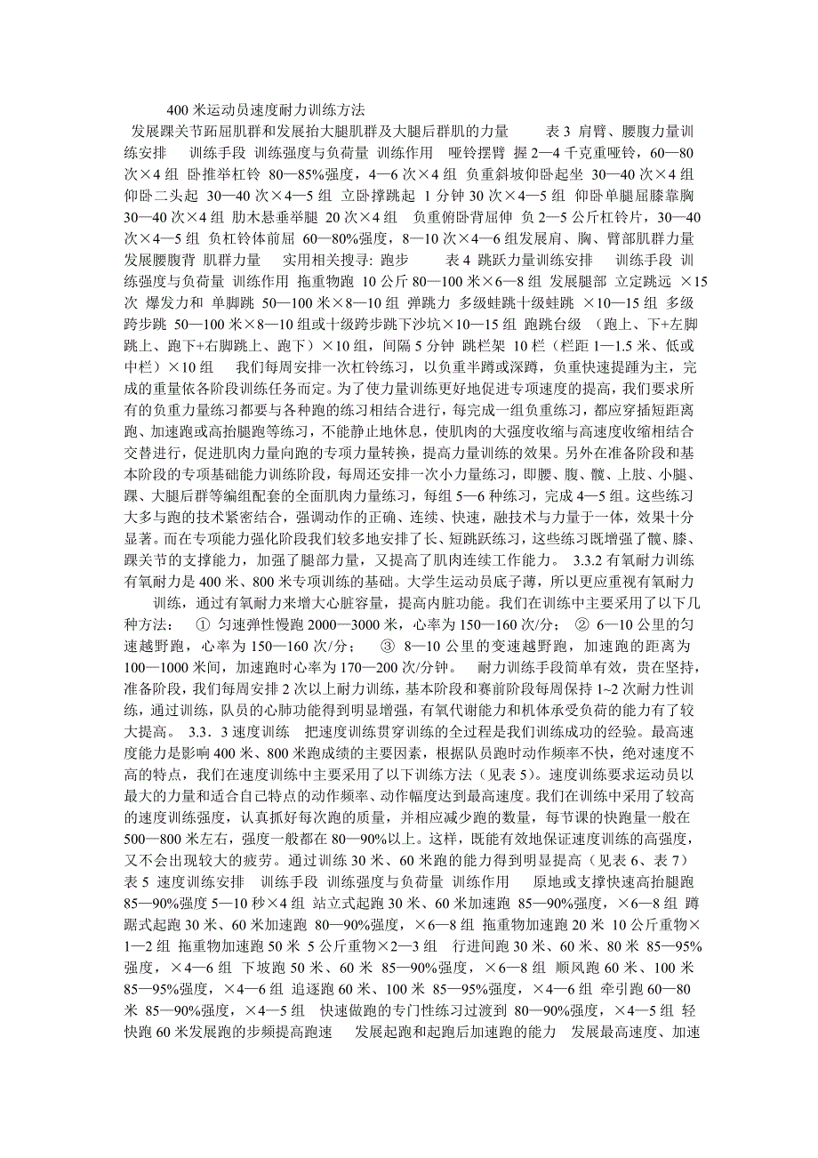 400米运动员速度耐力训练方法.doc_第1页