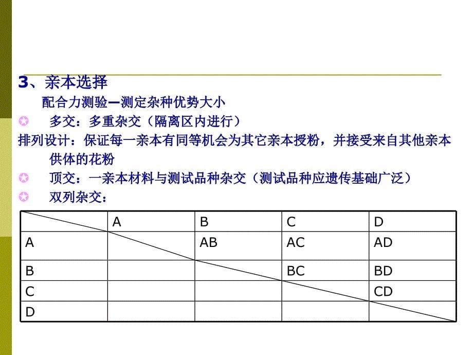 牧草及饲料作物栽培学第六章：综合品种与轮回选择育种方法_第5页