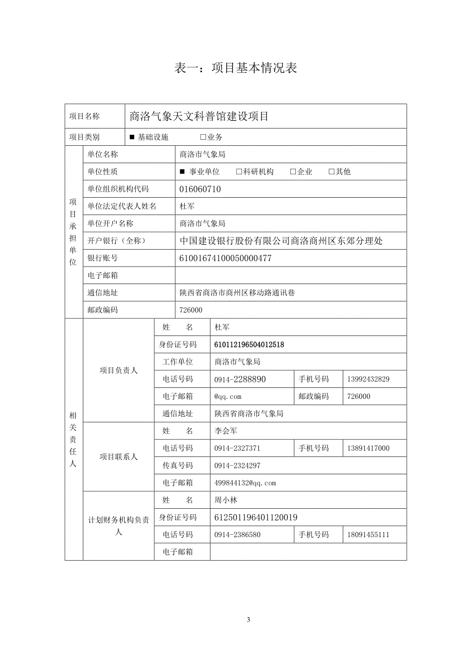 商洛气象天文科普馆建设项目可行性研究报告.doc_第3页