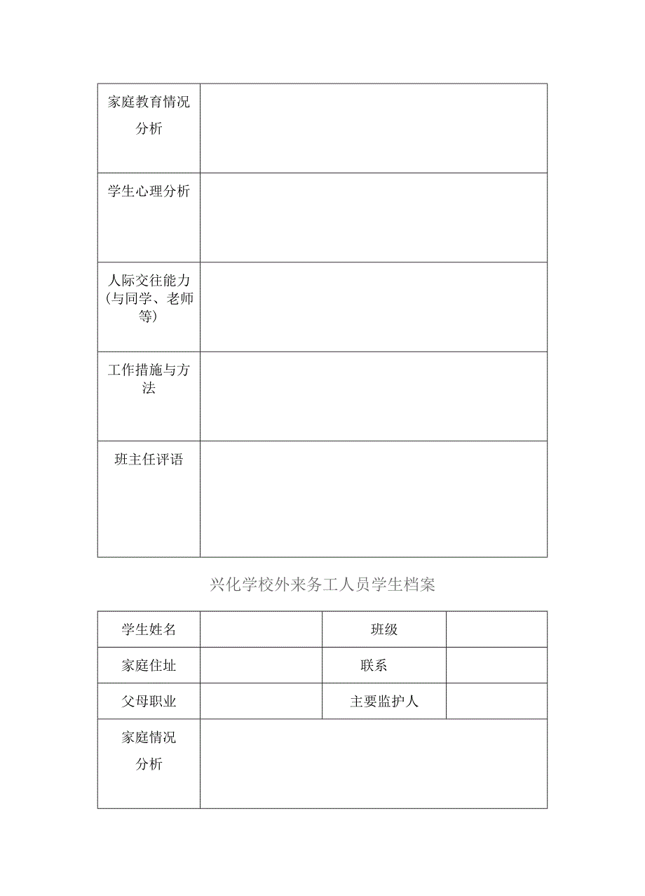 特殊学生档案_第4页