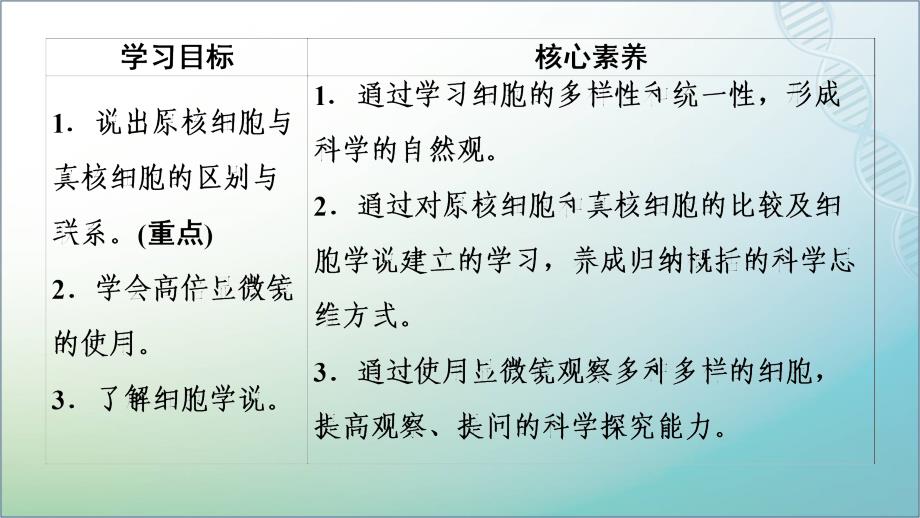 人教版生物必修一ppt课件：第1章第2节-细胞的多样性和统一性_第2页