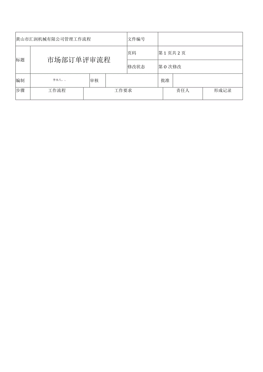 市场部订单评审流程_第1页