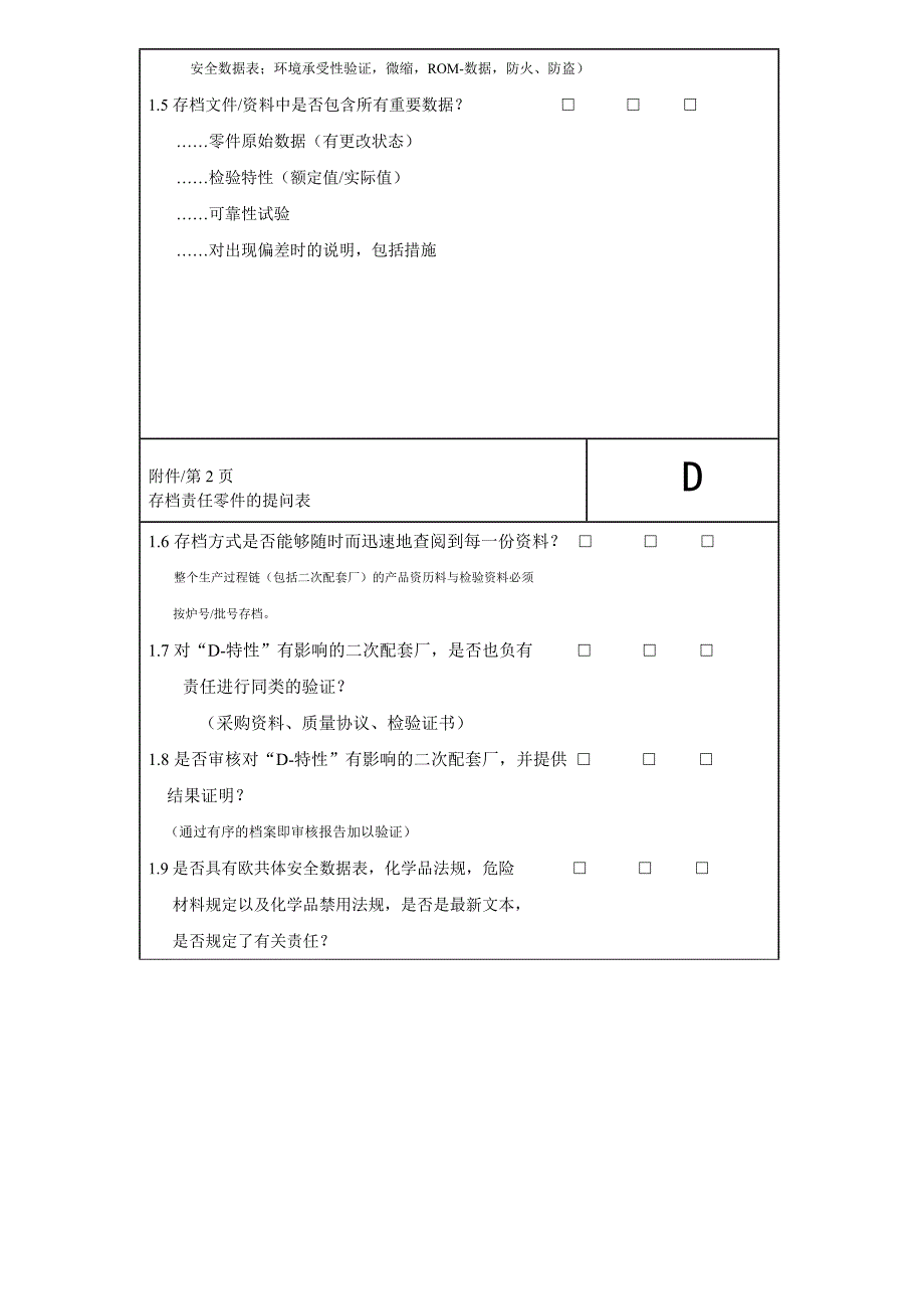 【管理精品】供方过程审核条例VW_第4页