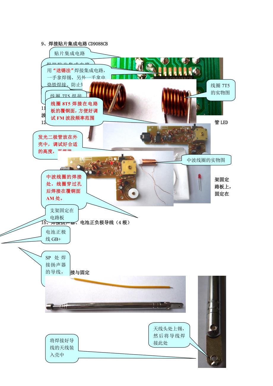 电子教程：CF210SP调频、调幅收音机套件_第4页