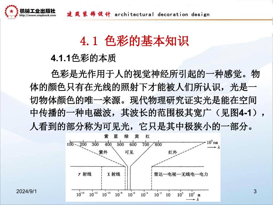 建筑装饰设计朱吉顶 第章 色彩新_第3页