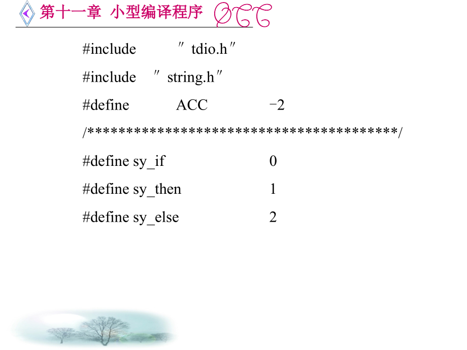 第十一章--小型编译程序ppt课件_第3页