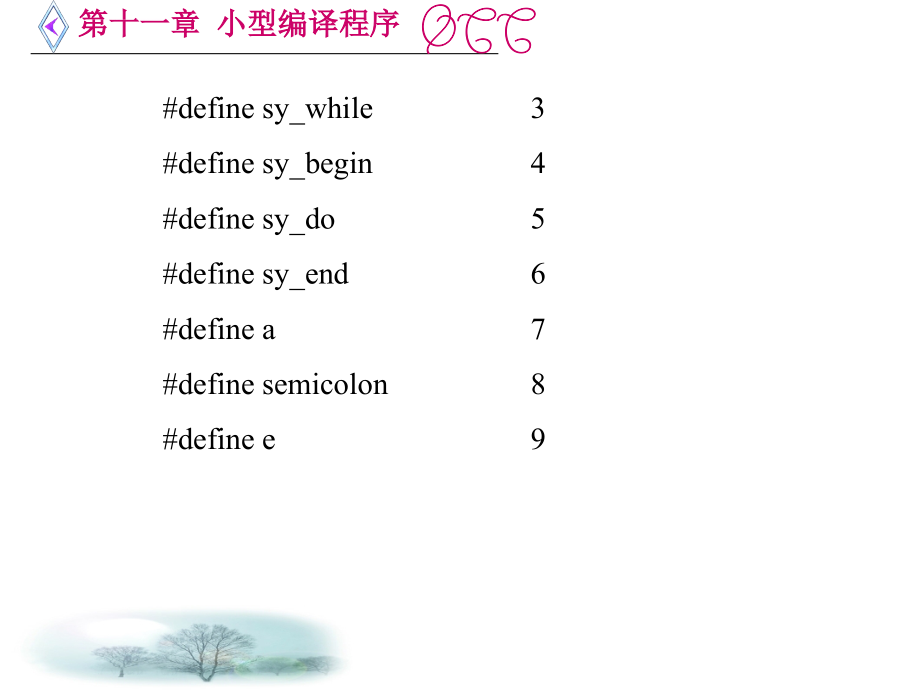 第十一章--小型编译程序ppt课件_第4页