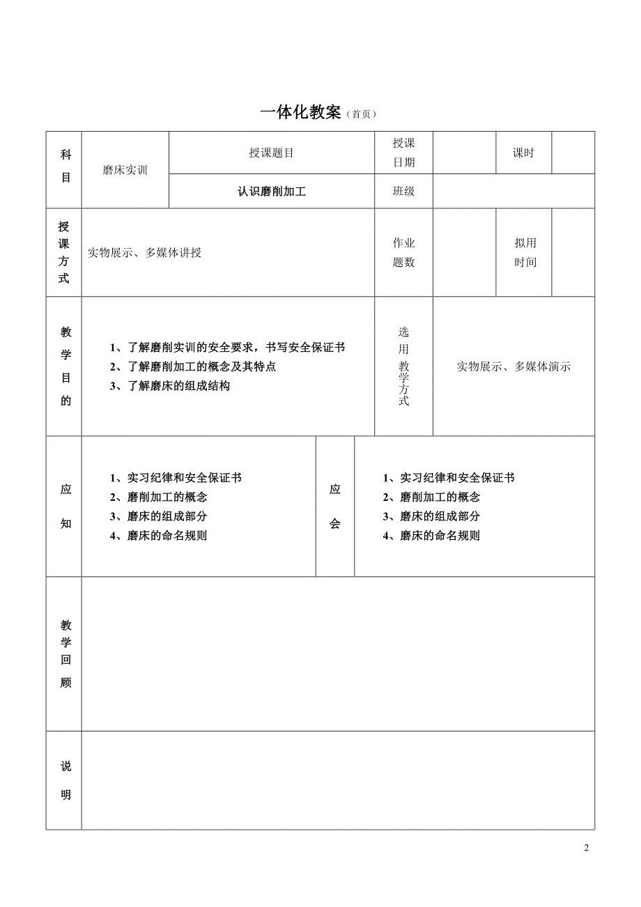 磨床实习教案_第2页