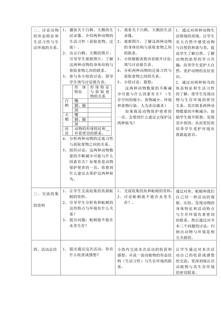 2019-2020年教科版小学科学五年级上册《原来是相互关联的》说课稿教案反思.doc_第3页