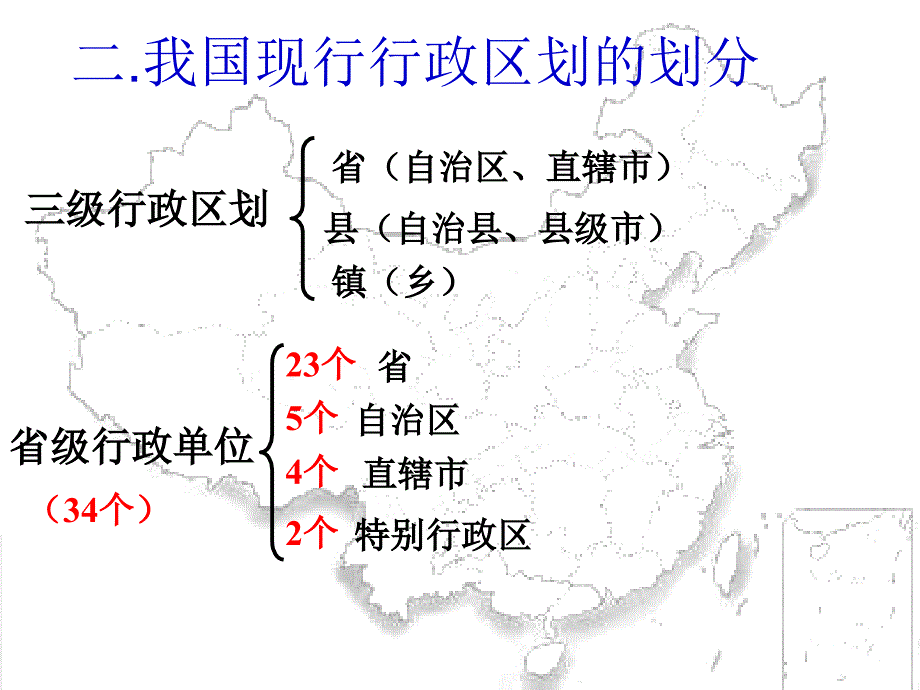 12中国的行政区划课件3湘教版_第3页