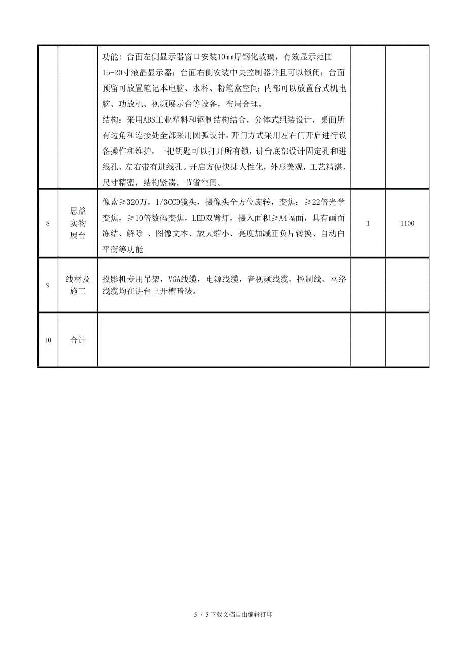 电子白板多媒体教学系统方案_第5页