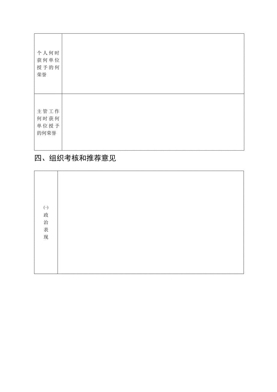 思想政治工作人员高级专业职务评审材料_第5页