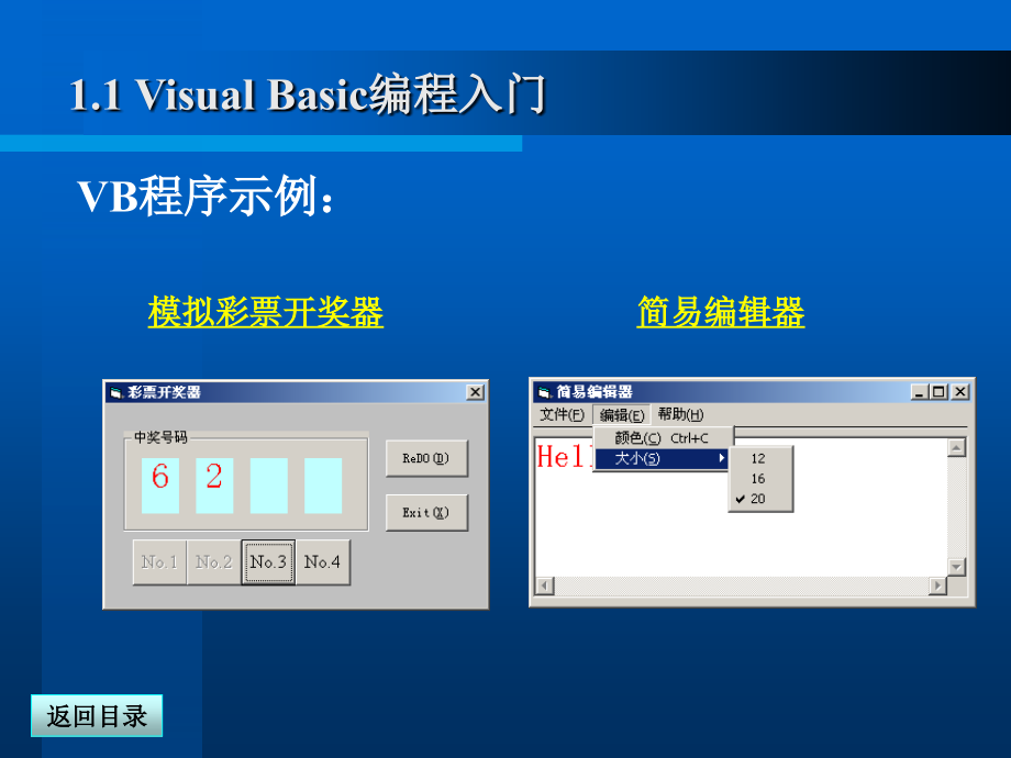 VB程序设计与应用案例课件_第4页