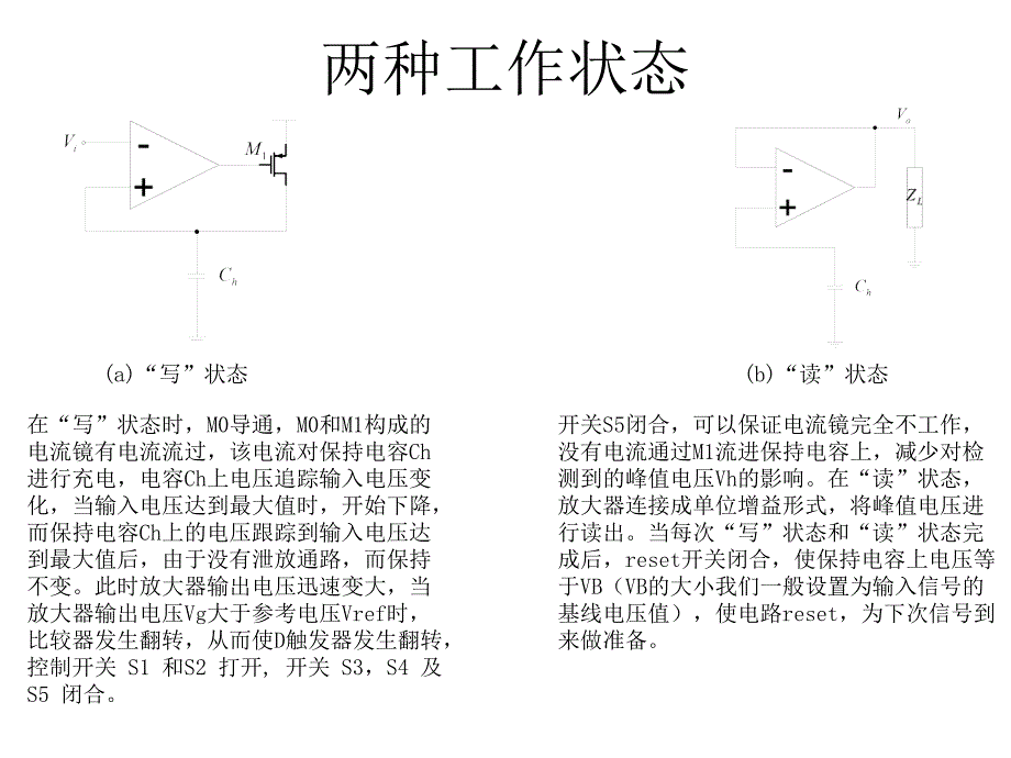 高精度CMOS峰值保持电路设计_第3页