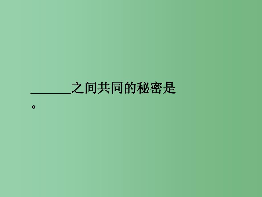 四年级语文下册 第8单元 37《共同的秘密》课件4 沪教版_第4页