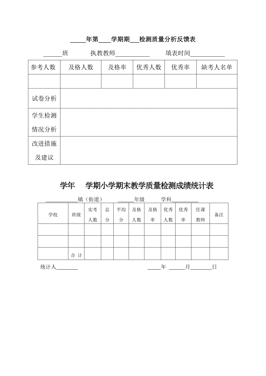 高中学生成绩分析表_第2页