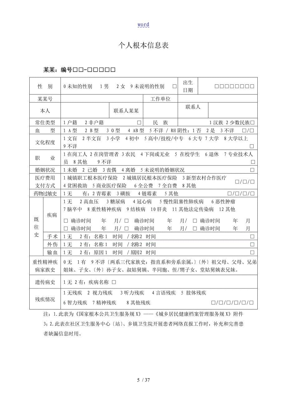 精神疾病常用表格_第5页