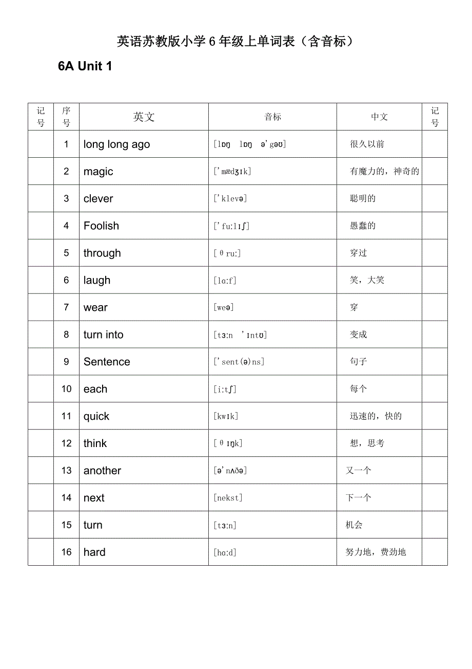 苏教版六年级上册英语单词2018最新版.doc_第1页