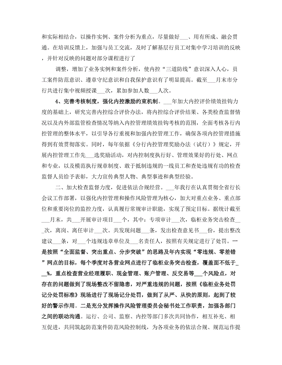 工商银行审计监督经验交流材料_第3页