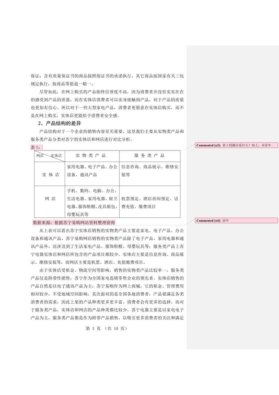 苏宁电器网络营销与传统营销比较分析毕业论文.doc_第5页