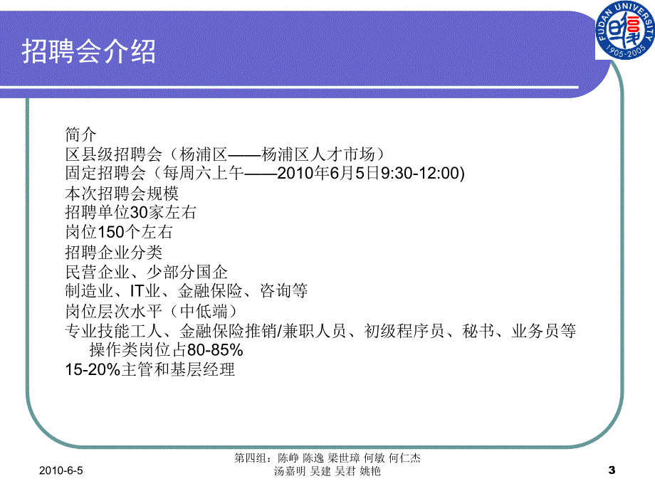 第四组招聘会考察0605_第3页