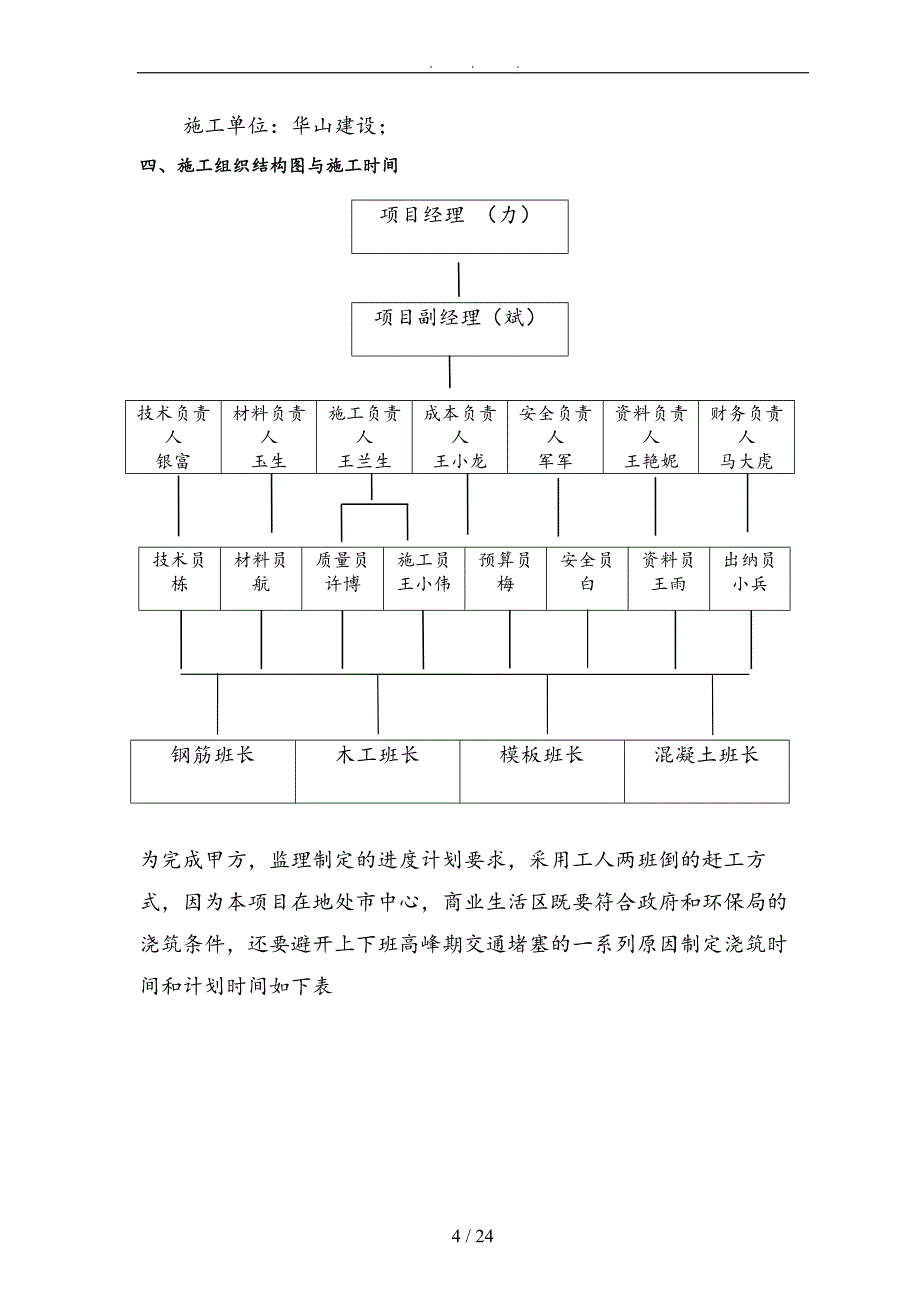 大体积混凝土施工与测温工程施工组织设计方案剖析_第4页