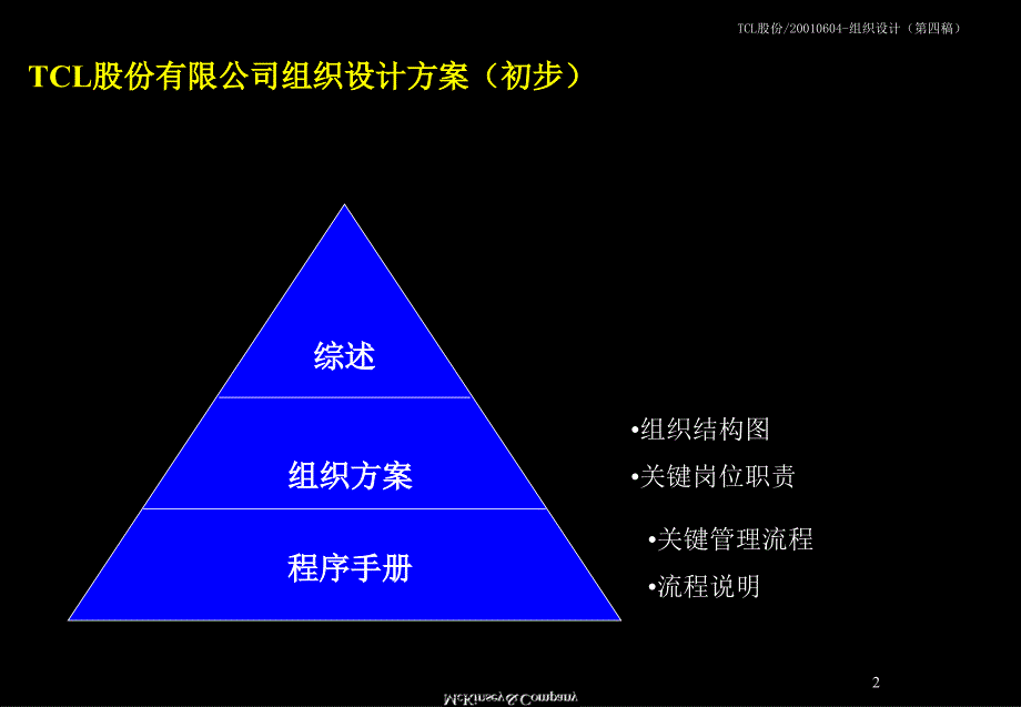 XXX公司组织结构设计方案_第2页