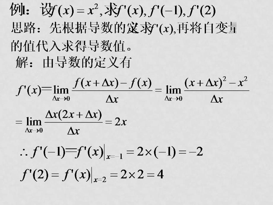 高中数学1.1.3导数的几何意义课件新人教版选修2_第3页