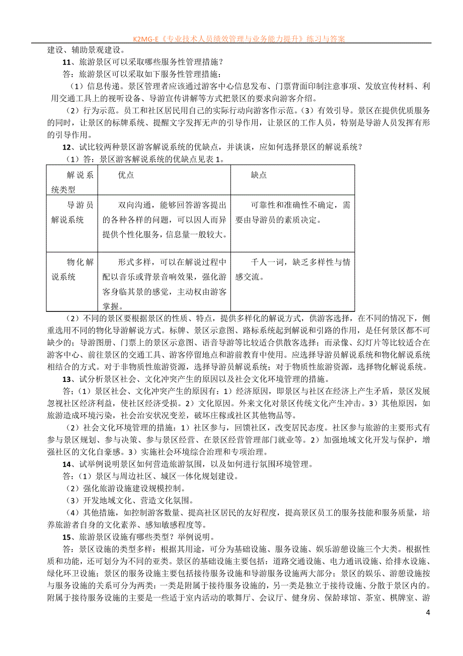 旅游景区管理考试重点整理_第4页