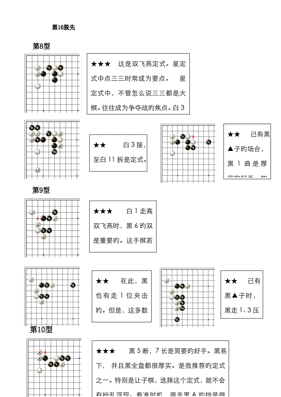 围棋基本定式型_第4页