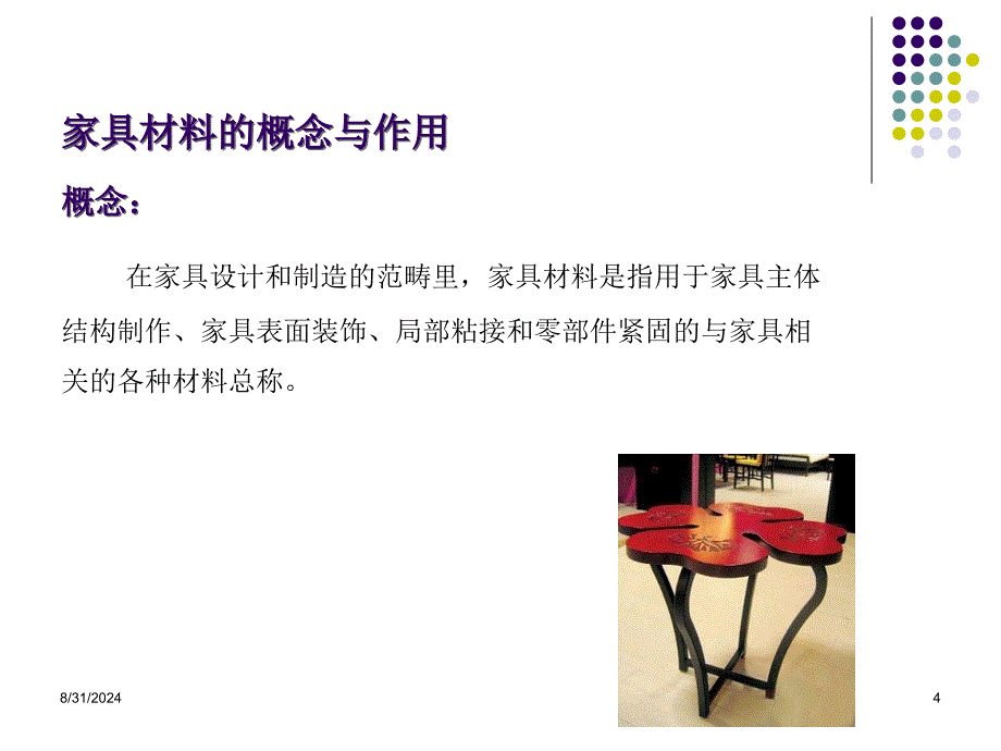 家具材料与结构PPT优秀课件_第4页