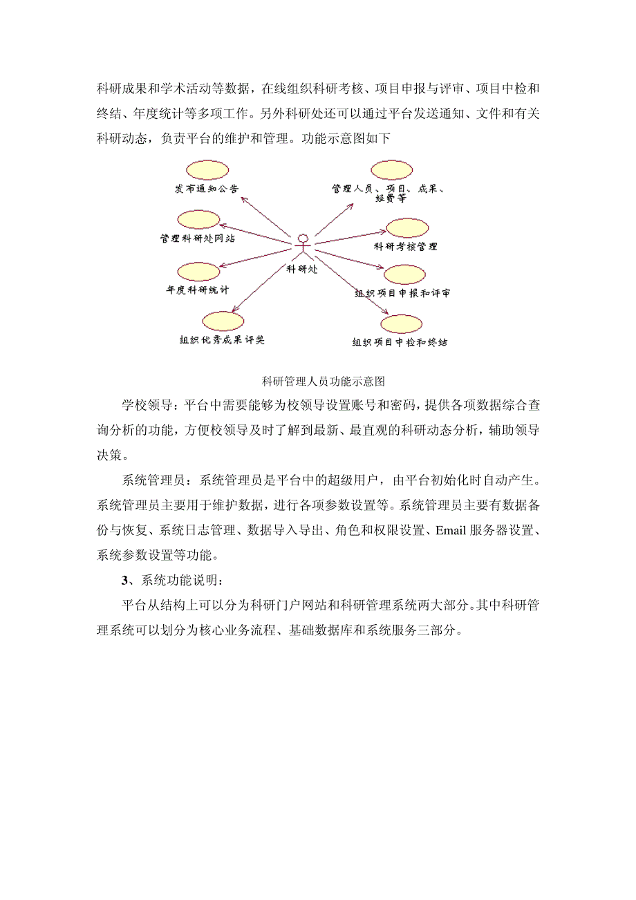 高校科研管理系统的设计与实现--王建玺14036_第4页