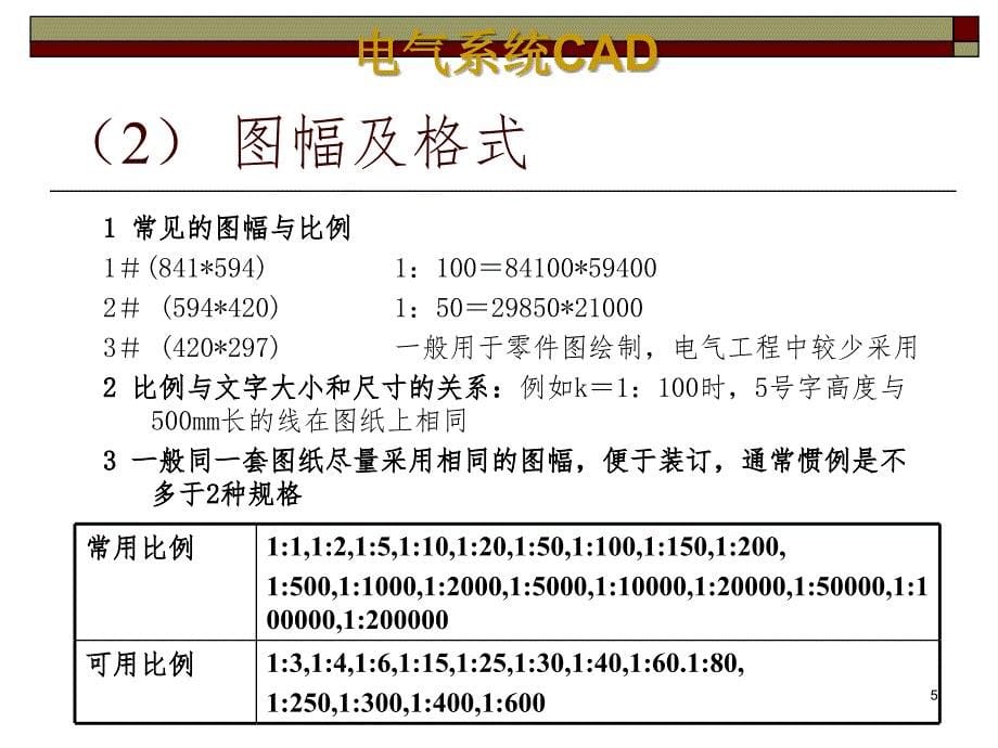 电气CAD绘图基础幻灯片_第5页