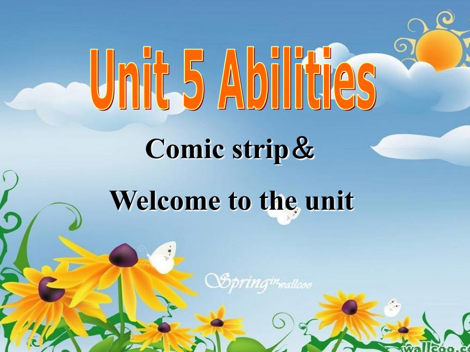 7bUnit5 Abilities_第1页