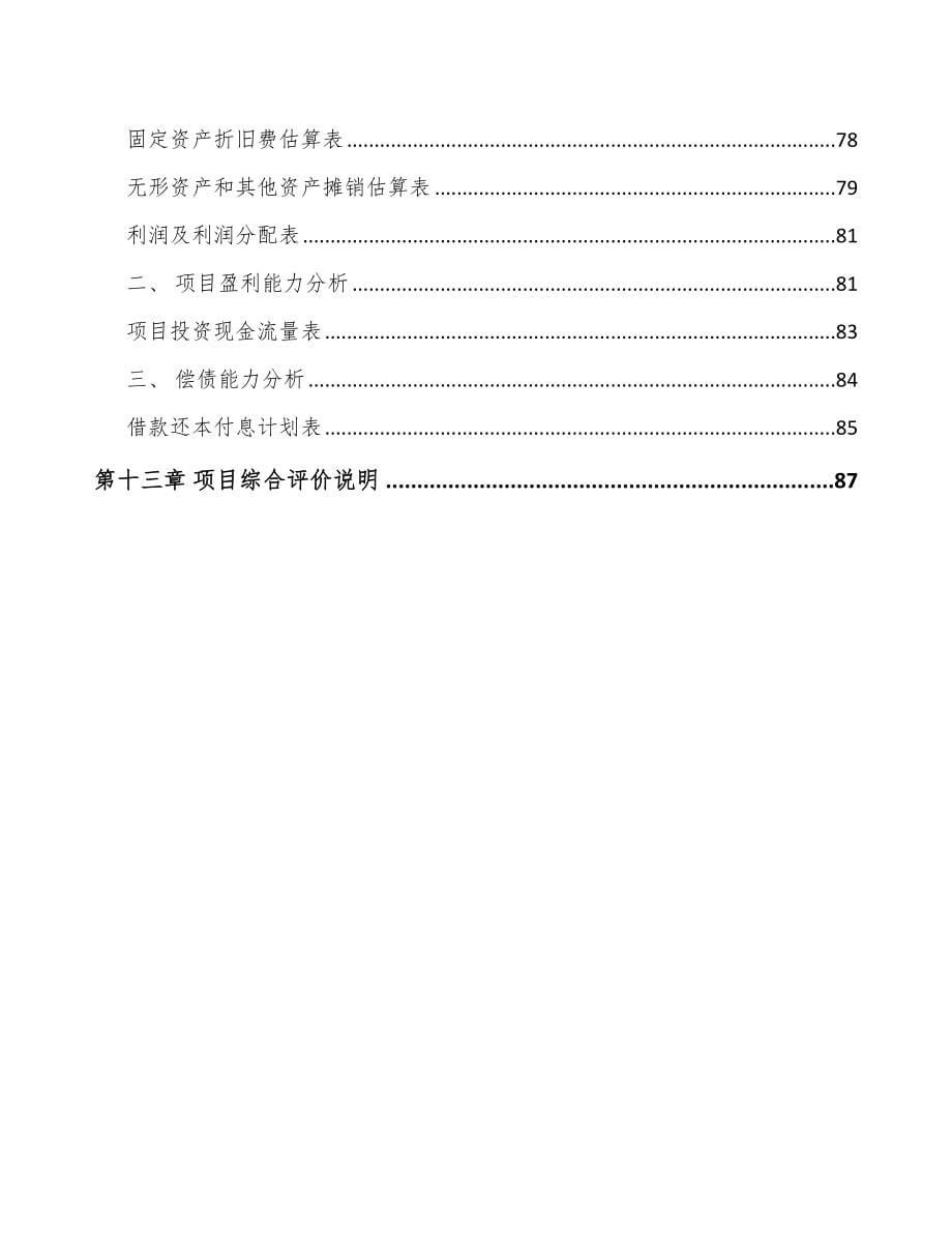 福州钢筋加工装备项目可行性研究报告_第5页