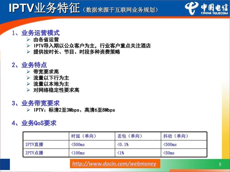 中国电信IPTV承载网技术方案_第5页