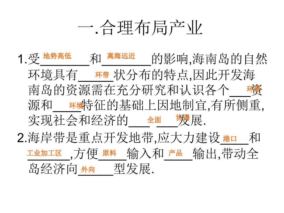 高三地理复习课件：海南岛的开发和保护.ppt_第2页