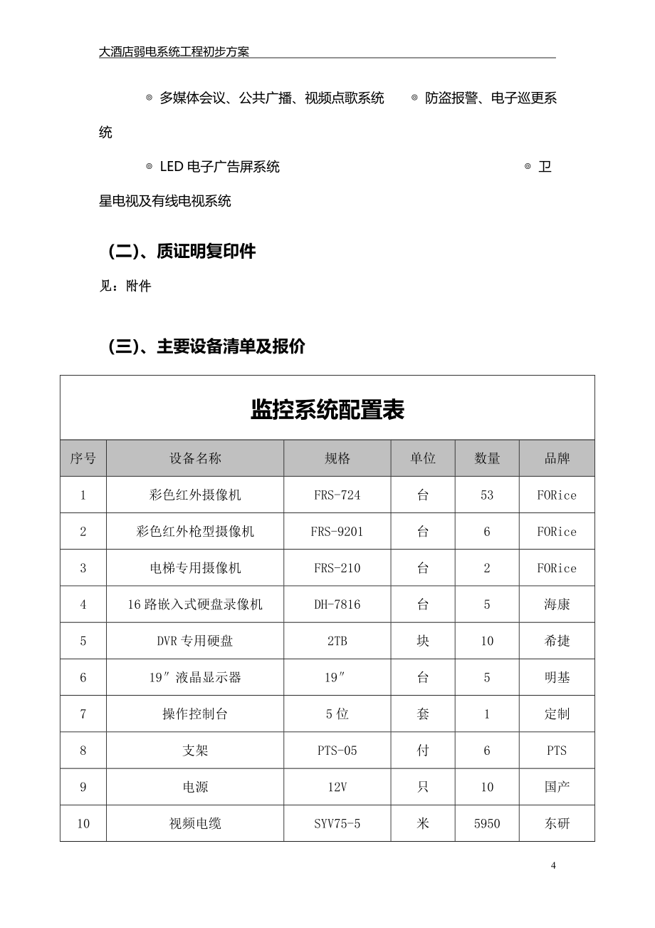 商务酒店整套智能化设计方案1_第4页