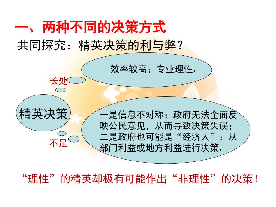 高中政治必修二2.2-民主决策课件_第4页