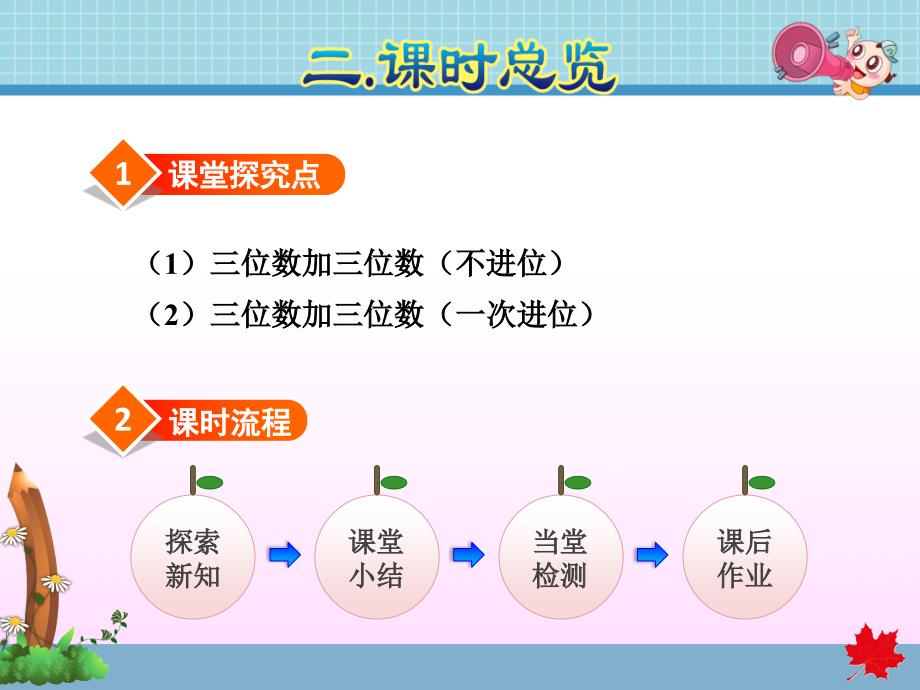 人教版三年级数学上册第4单元万以内的加法和减法二PPT课件_第3页